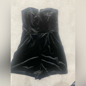 Sexy Velvet Romper